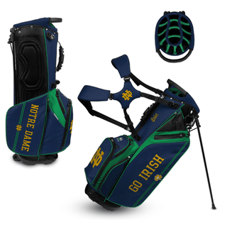 Golf Bag: Notre Dame Fighting Irish - Caddie Carry Hybrid