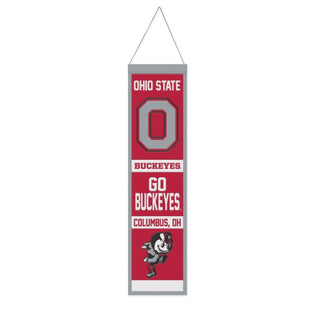 Banner: Ohio State Buckeyes Evolution 8"x32"