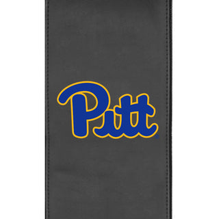 Silver Club Chair with Pittsburgh Panthers Logo