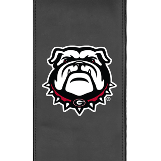 Silver Loveseat with Georgia Bulldogs Alternate Logo