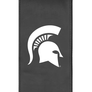 Silver Club Chair with Michigan State Spartans Primary Logo