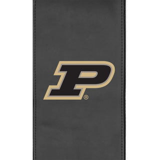 Silver Club Chair with Purdue Boilermakers Primary Logo