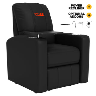 Stealth Power Plus Recliner with Syracuse Orange Wordmark Logo