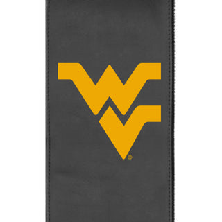 Silver Club Chair with West Virginia Mountaineers Logo