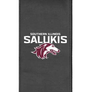 Silver Club Chair with Southern Illinois Salukis Logo