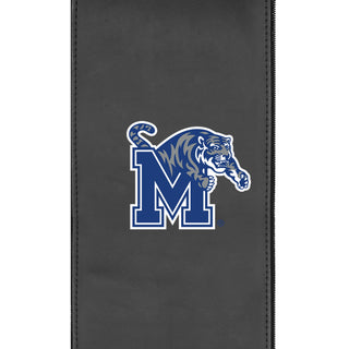 Silver Club Chair with Memphis Tigers Primary Logo