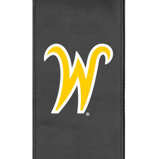 Silver Club Chair with Wichita State Secondary Logo