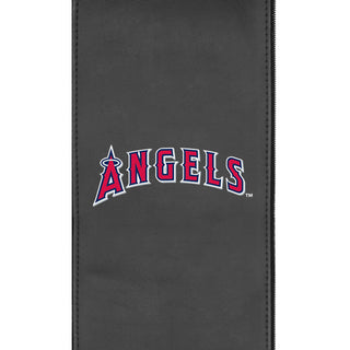 Silver Club Chair with Los Angeles Angels Secondary Logo