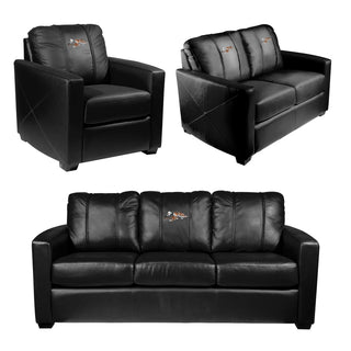 Silver Club Chair with Cincinnati Bengals Classic Logo