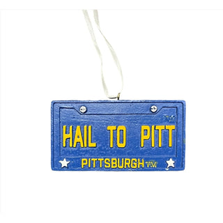 Ornament: Pittsburgh - License Plate