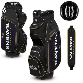 Golf Bag: Baltimore Ravens Bucket III Cooler Cart Bag