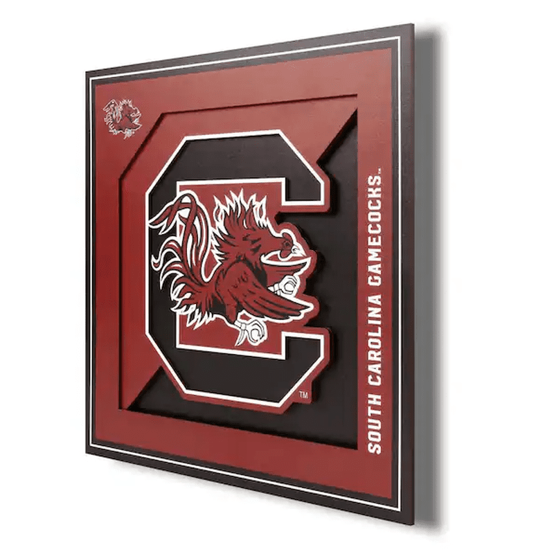 Wall Art: South Carolina Gamecocks Logo Series 12