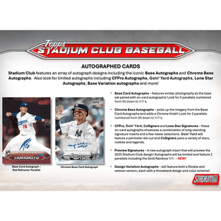 2024 Topps Stadium Club Baseball Hobby Compact Box