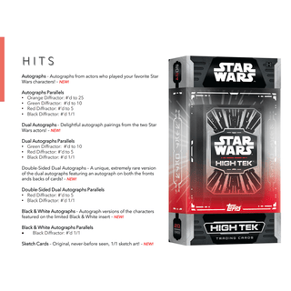 2024 Topps Star Wars High Tek Hobby Box