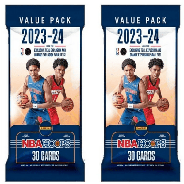 2023-24 Panini NBA Hoops Basketball Jumbo Value Cello Fat Pack 