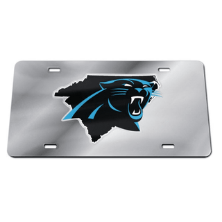 License Plate: Carolina Panthers