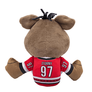 Carolina Hurricanes Stormy 8" Kuricha Sitting mascot Plush Red Uniform