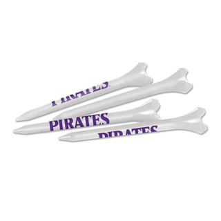 East Carolina Pirates Plastic White Golf Tee Pack - 40 Pack