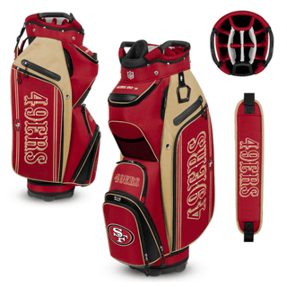 Golf Bag: San Francisco 49ers Bucket III Cooler Cart Bag