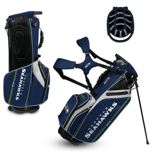 Golf Bag: Seattle Seahawks - Caddie Carry Hybrid