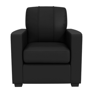 Silver Club Chair with San Diego Padres Primary Logo