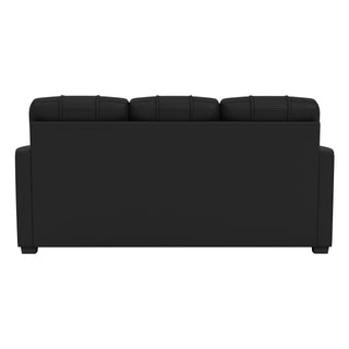 Silver Sofa with Georgia Tech Yellow Jackets Alternate Buzz Logo