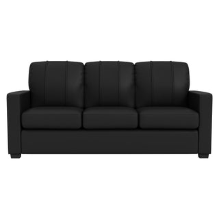 Silver Sofa with Alabama Crimson Tide Logo