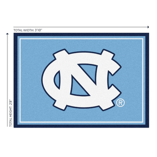 Rug: UNC Tar Heels Entry Way - Spirit Rug 3x4