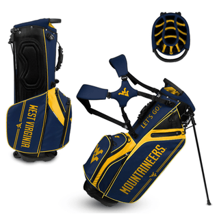 Golf Bag: West Virginia Mountaineers - Caddie Carry Hybrid