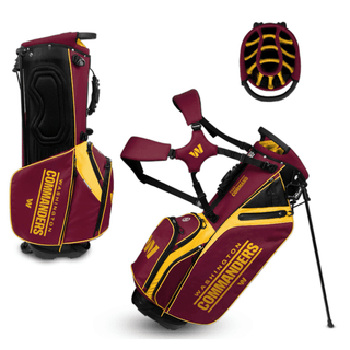 Golf Bag: Washington Commanders - Caddie Carry Hybrid