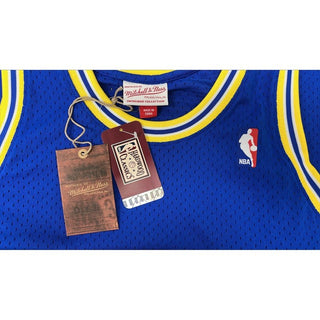 Autograph Basketball Jersey: Chris Webber - Warriors