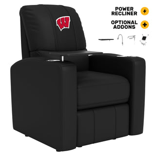 Stealth Power Plus Recliner with Wisconsin Badgers Logo