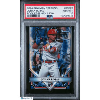 Johan Rojas 2024 Bowman Sterling Rookies #BSR28 PSA 10