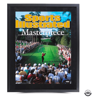 Tiger Woods Autographed & Framed Sports Illustrated Cover Print 2001 Masters Framed 15½" x 20"