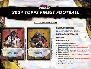 2024 Topps Finest Football Breaker Delight