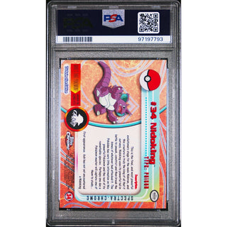 Pokémon TCG Nidoking #34 Pokemon T.V.-Spectra PSA 10