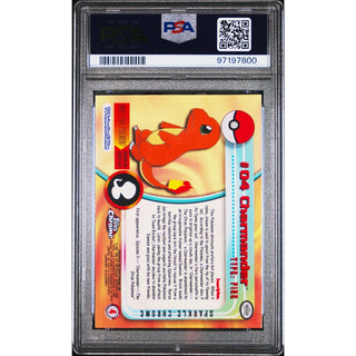 Pokémon TCG Charmander #4 Pokémon T.V.-Sparkle PSA 8