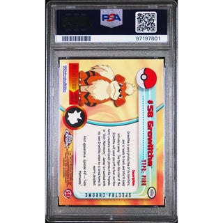 Pokémon TCG Growlithe #58 Pokemon T.V.-Spectra PSA 9