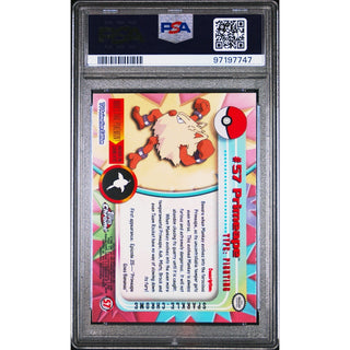 Pokémon TCG Primeape #57 Pokémon T.V.-Sparkle PSA 10