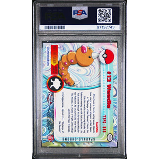 Pokémon TCG Weedle #13 Pokemon T.V.-Sparkle PSA 10