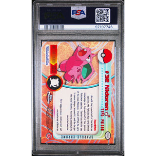 Pokémon TCG Nidoran #32 Pokemon T.V.-Sparkle PSA 9