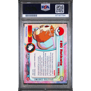 Pokémon TCG Raticate #20 Pokemon T.V.-Spectra PSA 9