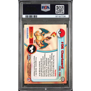 Pokémon TCG Charizard #6 Pokemon T.V. PSA 8