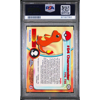 Pokémon TCG Charmander #4 Pokemon T.V. PSA 10