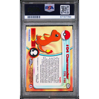 Pokémon TCG Charmander #4 Pokemon T.V. PSA 10