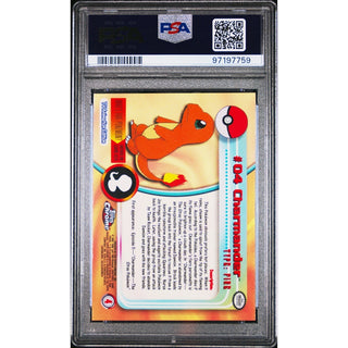 Pokémon TCG Charmander #4 Pokemon T.V. PSA 10