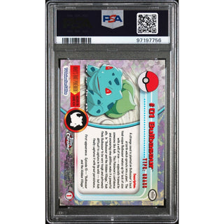 Pokémon TCG Bulbasaur #1 Pokemon T.V. PSA 8