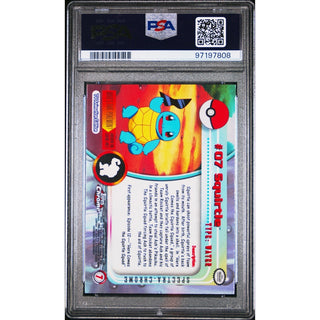 Pokémon TCG Squirtle #7 Pokémon T.V.-Spectra PSA 10