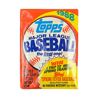 1988 Topps Baseball Pack