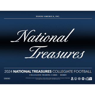 2024 Panini Collegiate National Treasures Football Hobby Box